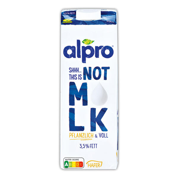 Hafer Drink / Not Milk / Hafer Barista Drink