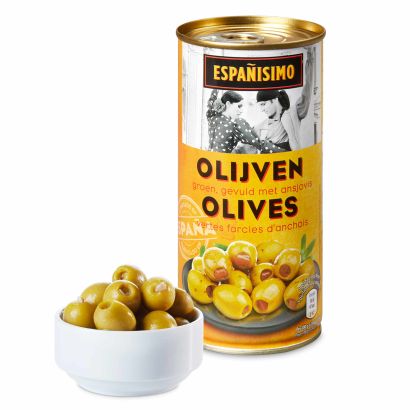 Oliven mit Anchovispaste