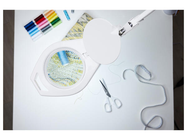 LIVARNO home LED lampa s lupou