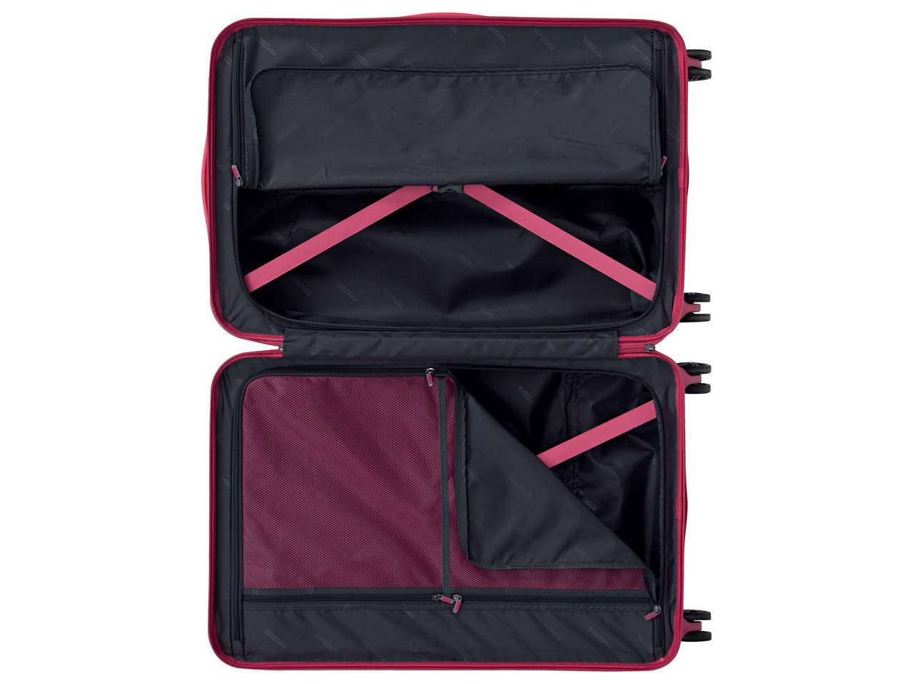 75L POLYCARBONATE SUITCASE - PINK