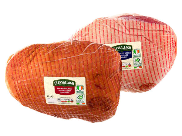 SMOKED/UNSMOKED WHOLE HAM LEG BONED & ROLLED