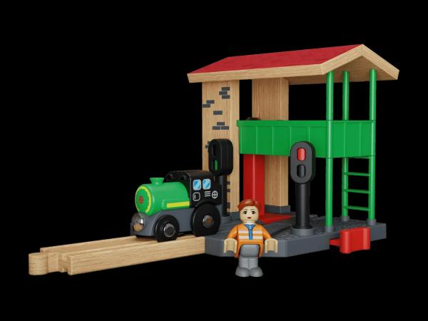 Holz Eisenbahn Erweiterung "L"