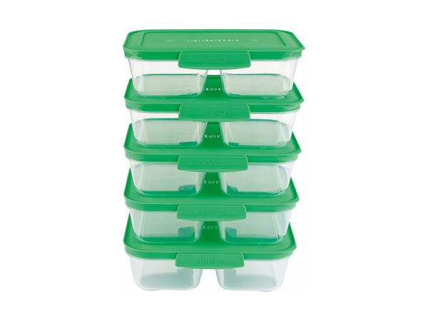 Boîtes repas Sistema, set de 5