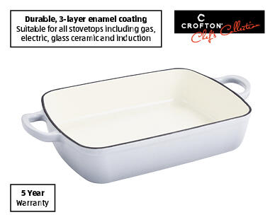 Cast Iron Roaster 4.8L – Purple or Grey