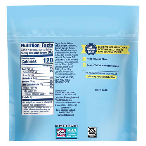 Chocolate Chip Cookie Dough Poppins, 7 oz