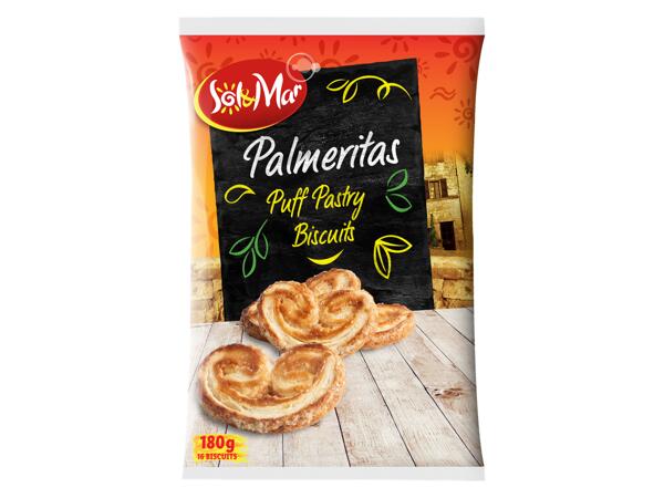Palmeritas Puff Pastry Biscuits