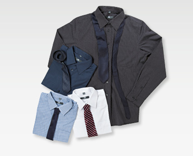 Chemise pour hommes avec cravate ROYAL CLASS