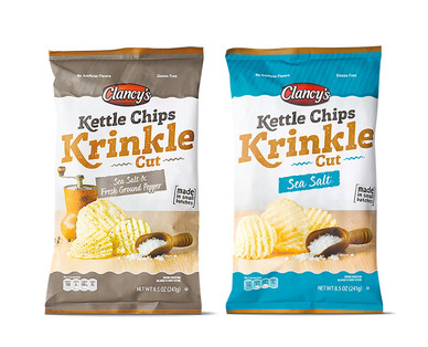 Clancy's Krinkle Cut Kettle Chips