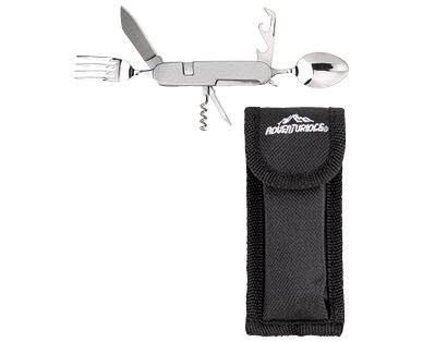 ADVENTURIDGE(R) MULTIFUNKTIONSMESSER/ CAMPINGBESTECK