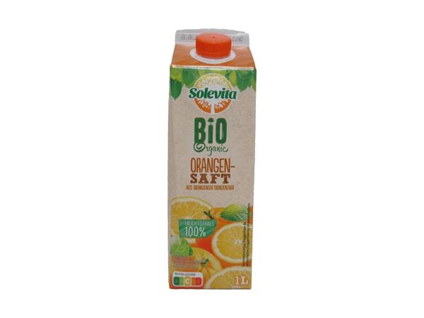 Jus d'orange bio