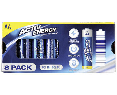 ACTIV ENERGY(R) 
 BATTERIEN ALKALINE