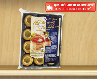 Mini-coques pour vols-au-vent