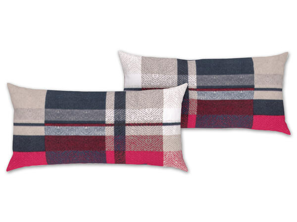 Fleece-Polsterbezug, 2 Stück