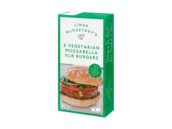 Linda McCartney Mozzarella Burgers