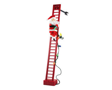 Mr. Christmas Tree Climbing Santa