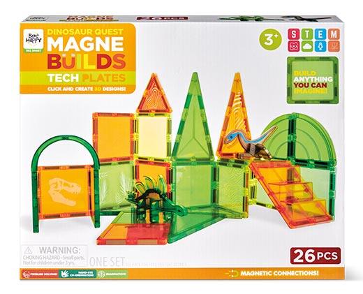 Bee Happy Themed Magnetic Tiles