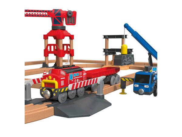 Playtive Construction Site Train Set