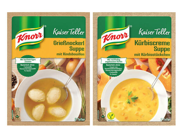 Knorr Kaiser Teller