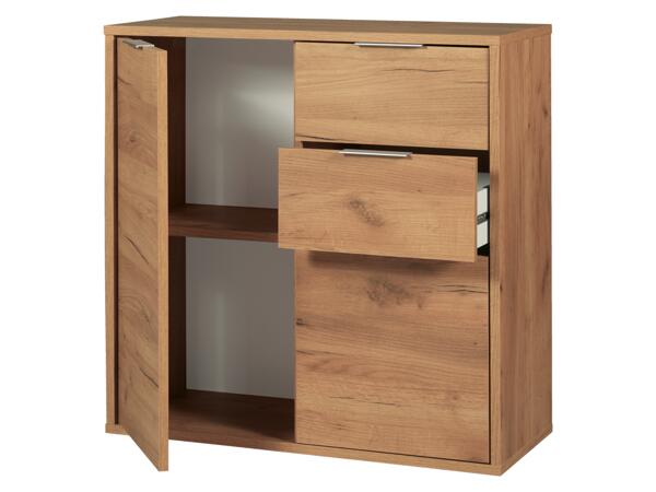 Storage cabinet with 2 doors and 2 drawers