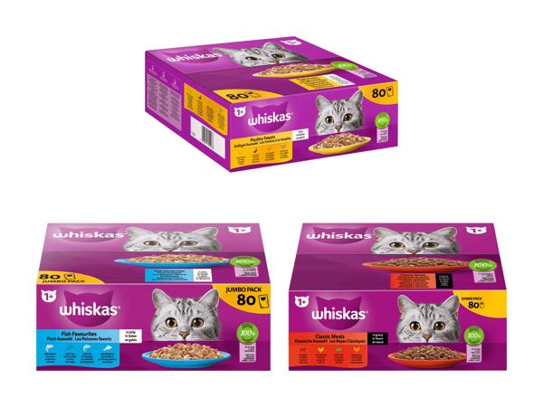 Aliments humides pour chats Whiskas