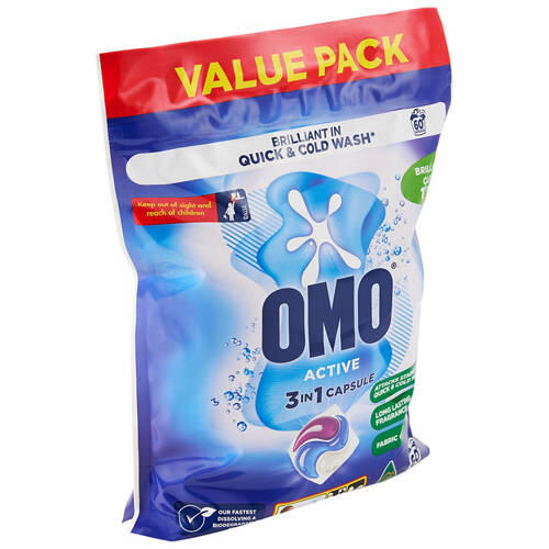 Laundry Capsules 60 Pack