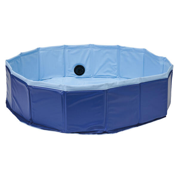 Heart to Tail Blue Collapsible Pet Pool