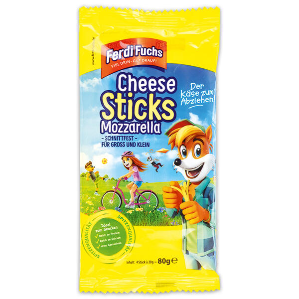 Cheese Sticks Mozzarella / Gouda Scheiben
