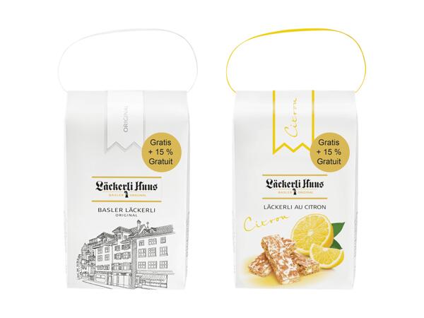 Läckerlis de Bâle Läckerli Huus
