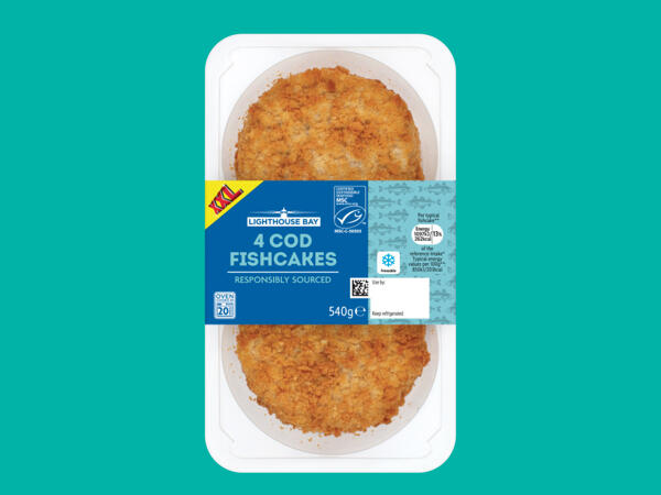 Lighthouse Bay 4 Cod Fishcakes