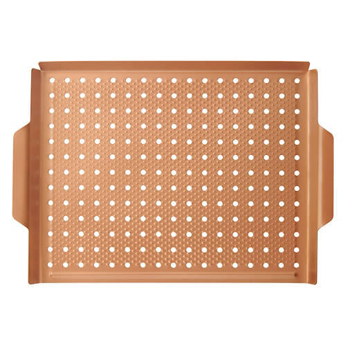 Copper Flat Nonstick Grill Topper