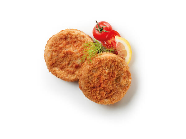 Breaded Salmon Burgers