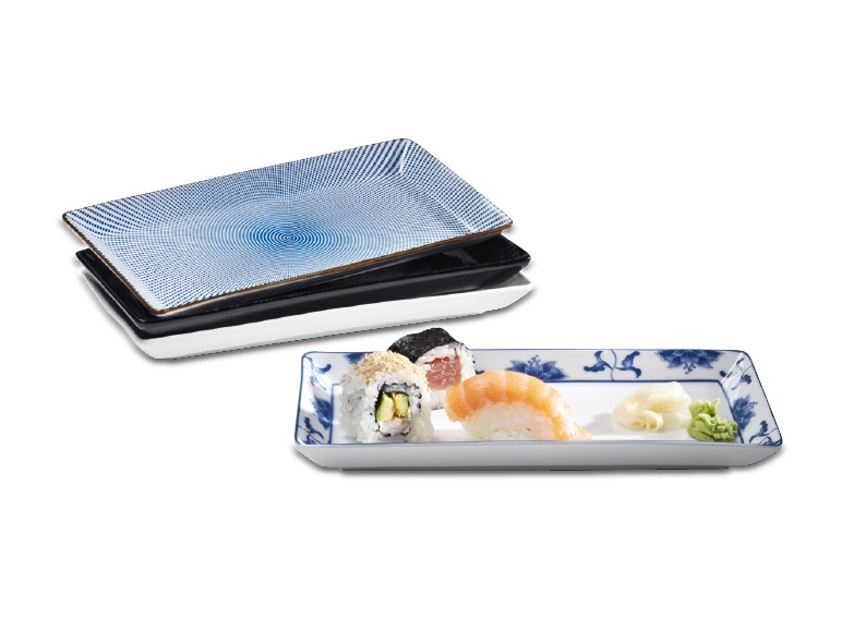 Assiettes à Sushi, lot de 2