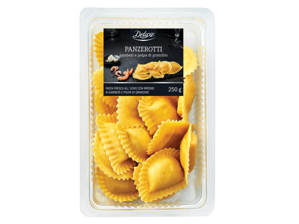 Panzerotti with Prawn and Crab Pulp Filling