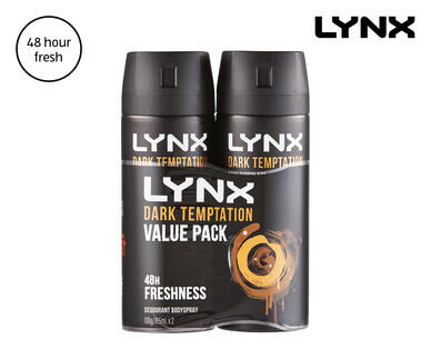 Lynx Body Spray 2 x 106g