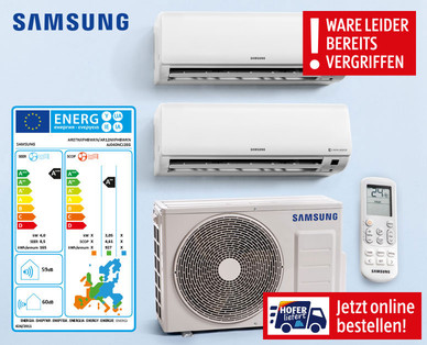 SAMSUNG Inverter-Split-Klimagerät Dual