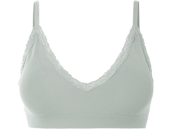 Ladies' ribbed bralette
