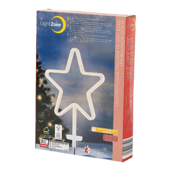 LIGHT ZONE(R) 				LED-Weihnachtsfigur