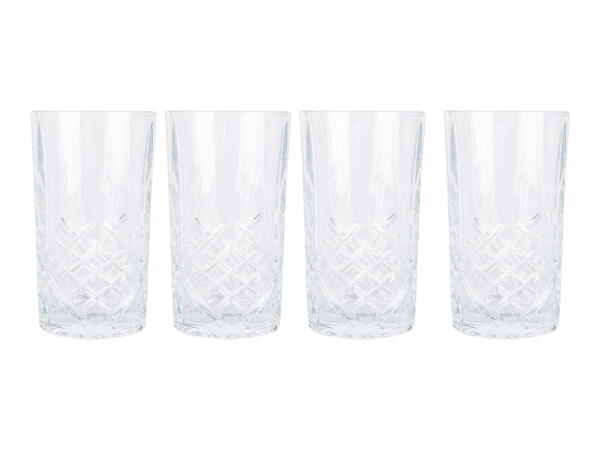 Ernesto Whisky Glasses / Highball Glasses - 4 pack