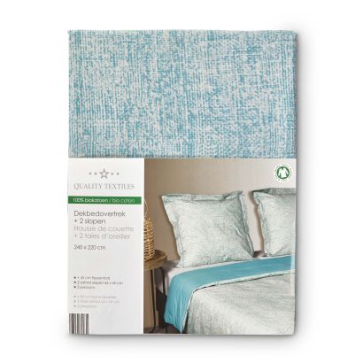 Housse de couette en coton bio, 2 pers.
