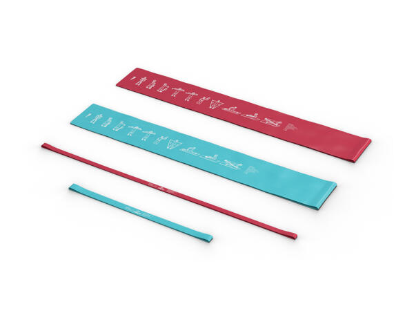 Crivit Resistance Band Set - 4 piece set