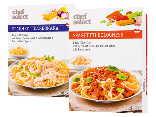CHEF SELECT Pasta-Fertiggericht