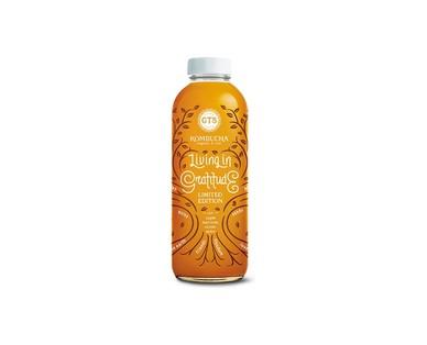 GT's Kombucha Pink Lady Basil or Living in Gratitude