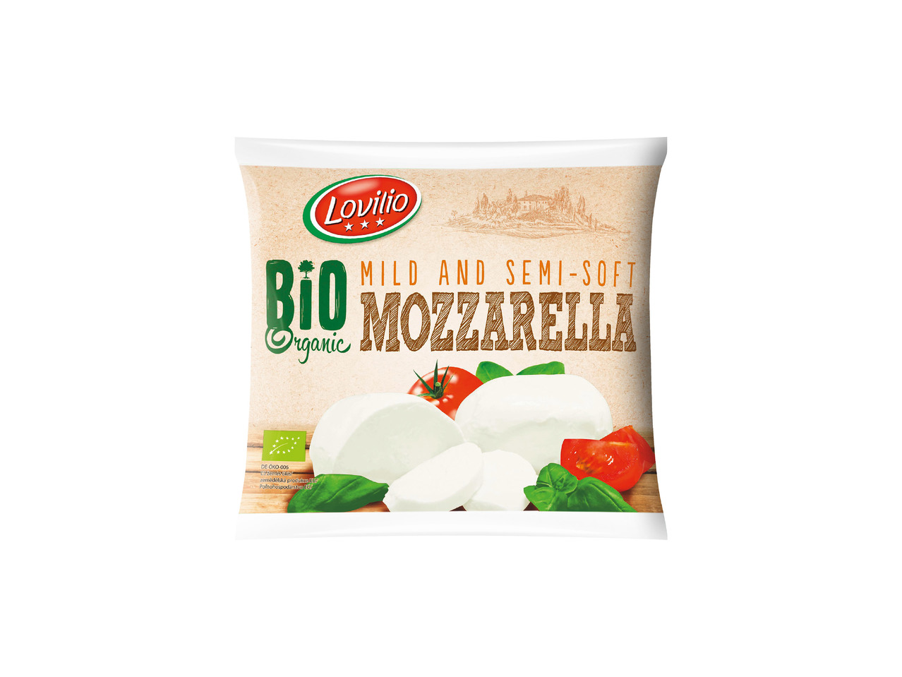 Bio mozzarella