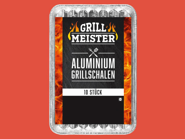 Aluminium Grillschalen