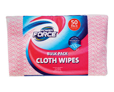 Cloth Wipes Bulk Pack 50pk