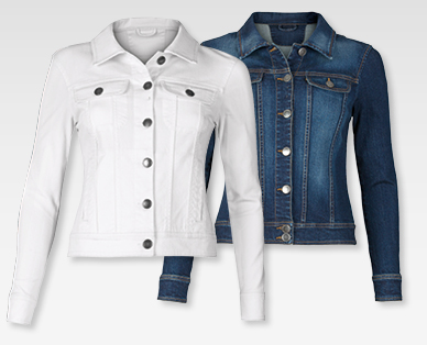 Veste en jean pour femmes BLUE MOTION COLLECTION