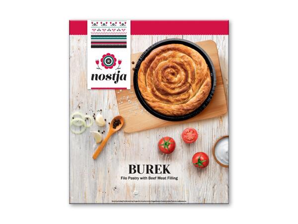 NOSTJA Burek med fyld af oksekød