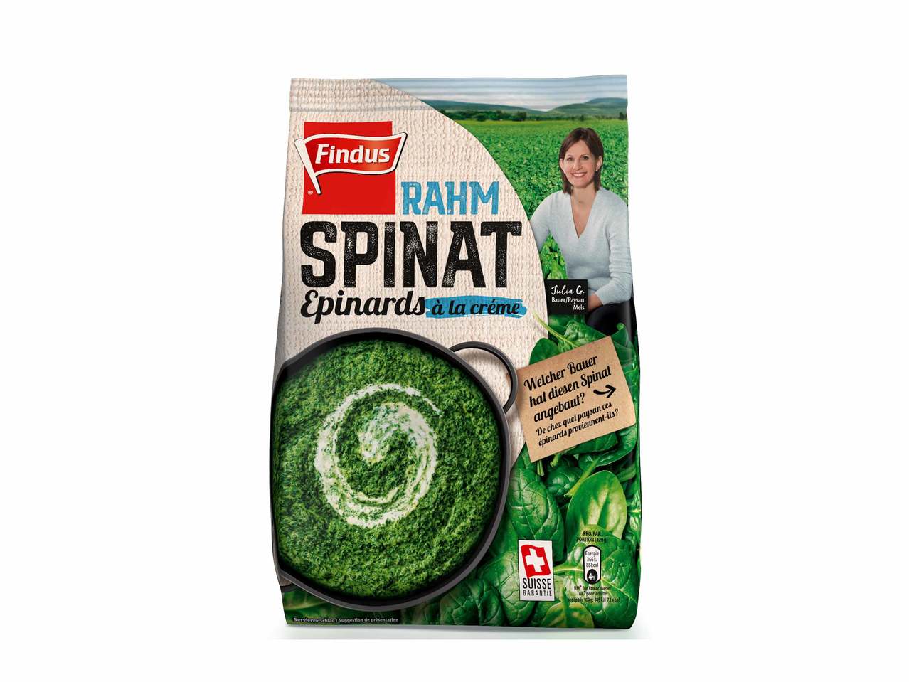 Épinards à la crème Findus