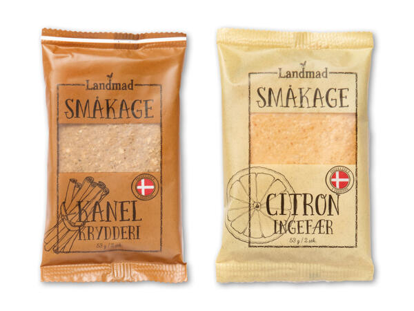 Landmad småkager