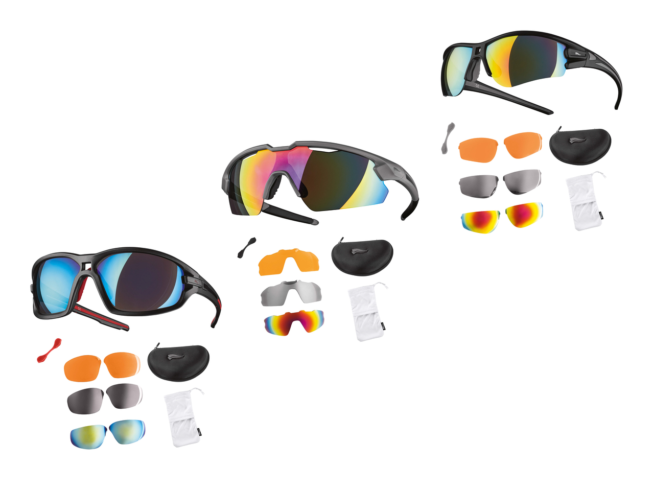 Lunettes de sport multifonction